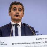 Gérald Darmanin nourrit l'ambition de rassembler la droite et d'être capable de battre Marine Le Pen (archives).